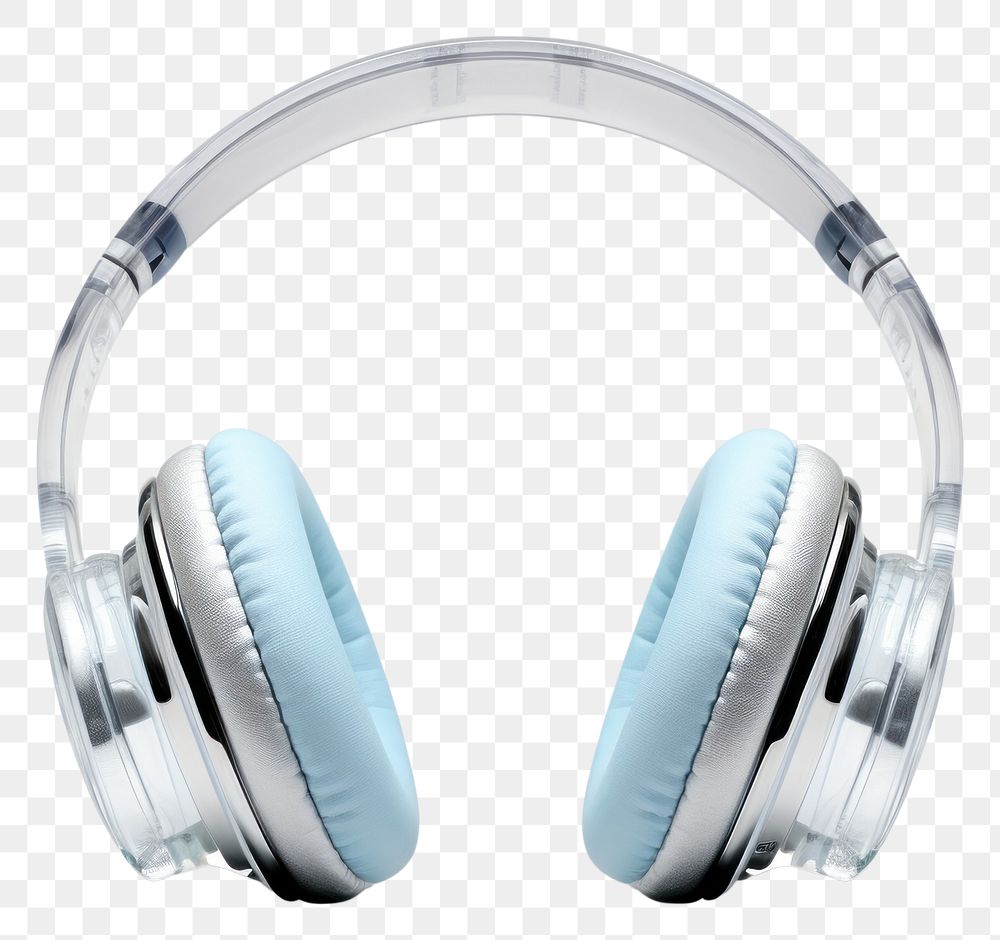 PNG Headphone simple icon headphones headset white background.