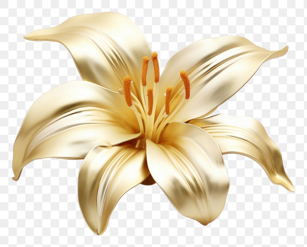 PNG Lilly flower petal plant white.