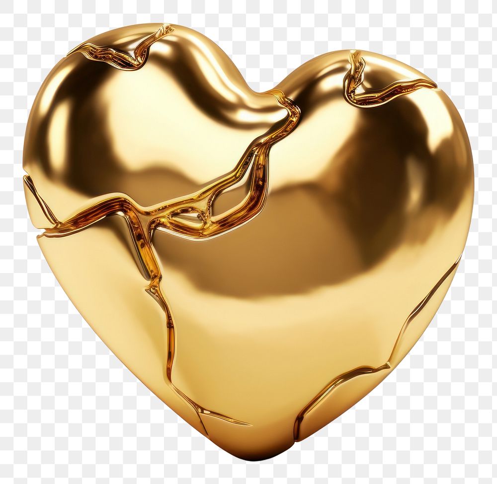 PNG Mini heart hand gold jewelry shiny.