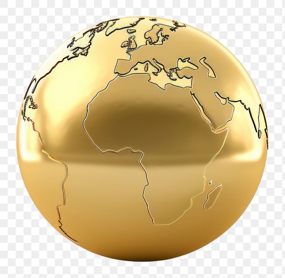 PNG Simple earth sphere planet shiny.