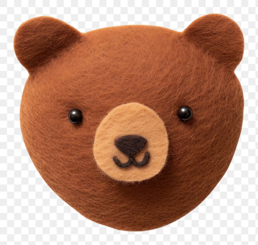 PNG  Bear plush cute toy.