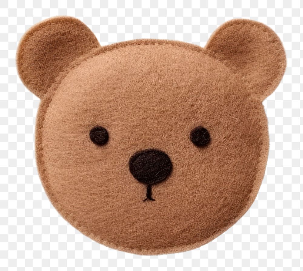 PNG  Bear plush cute toy.