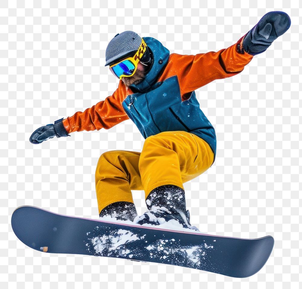 PNG Snowboarding recreation adventure sports.