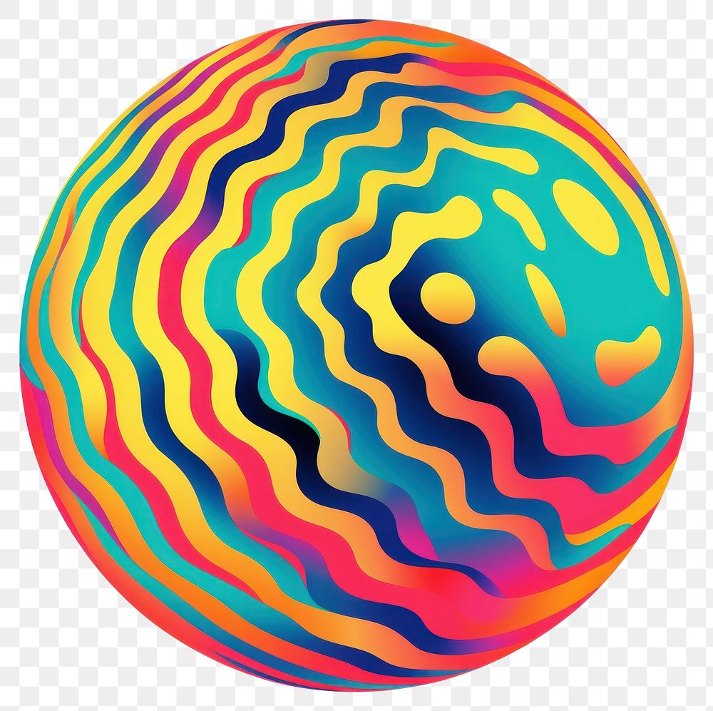 PNG A ball abstract sphere creativity. AI generated Image by rawpixel.