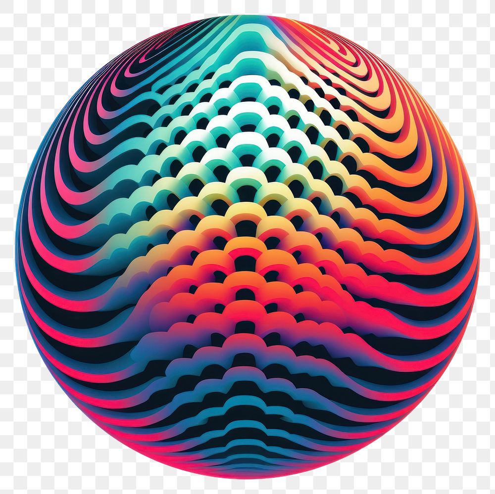 PNG A ball abstract sphere art. AI generated Image by rawpixel.