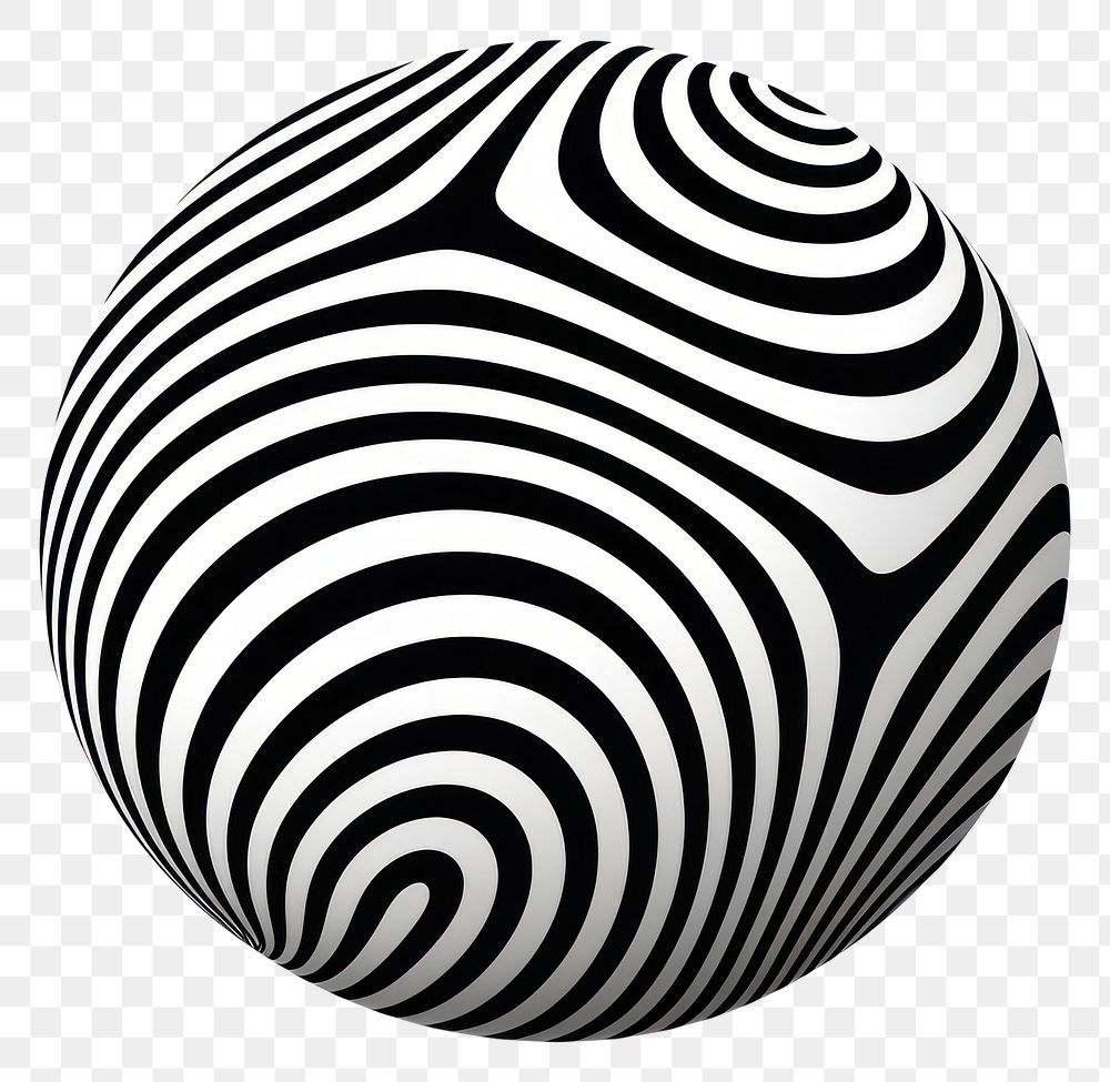PNG A ball sphere white black. AI generated Image by rawpixel.