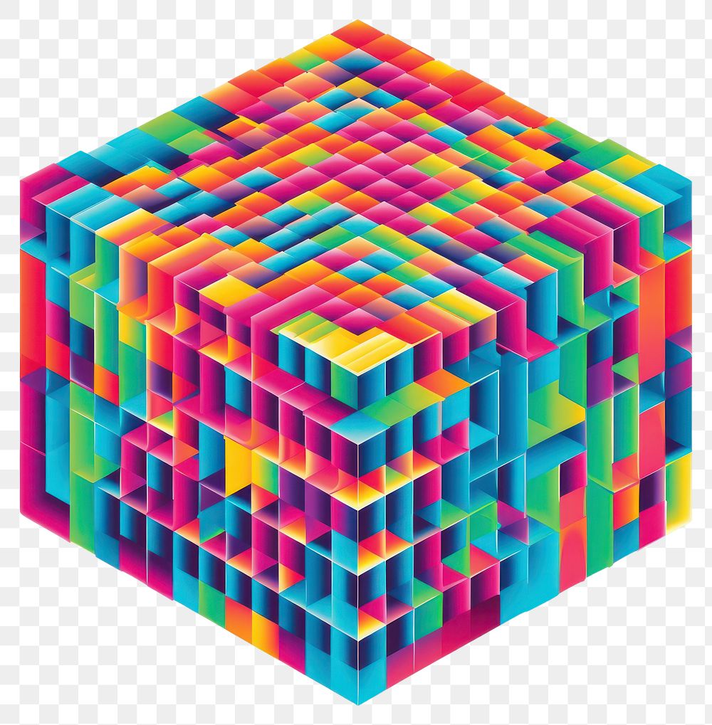 PNG A cubic art toy backgrounds. AI generated Image by rawpixel.