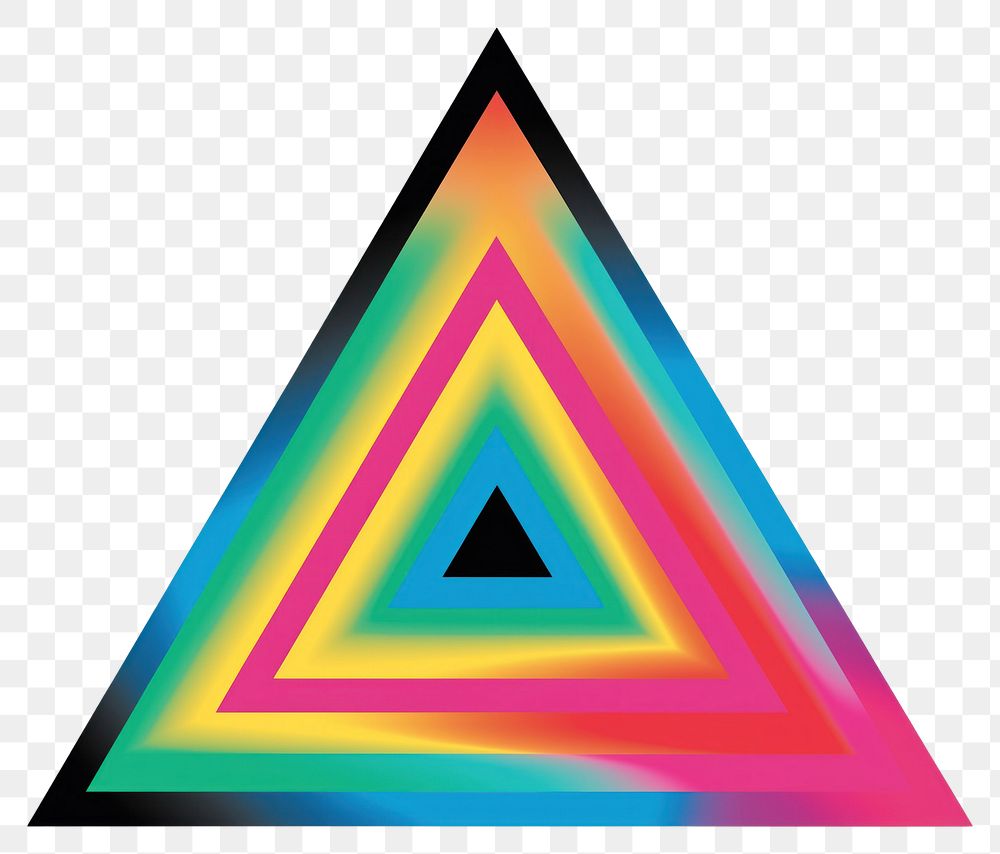 PNG Triangle creativity abstract pyramid. 