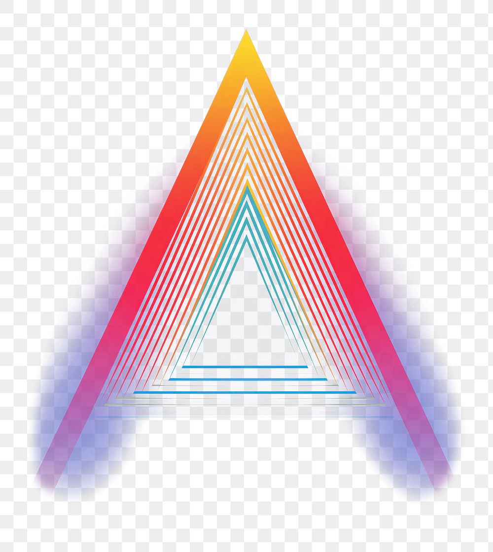 PNG Prism illuminated creativity futuristic. AI generated Image by rawpixel.