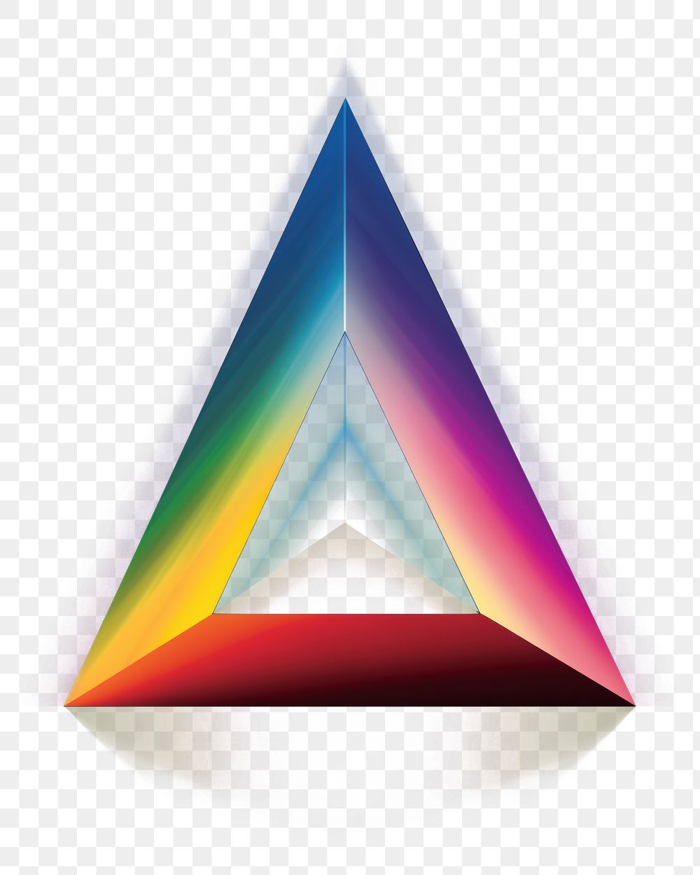PNG Prism illuminated creativity technology. AI generated Image by rawpixel.