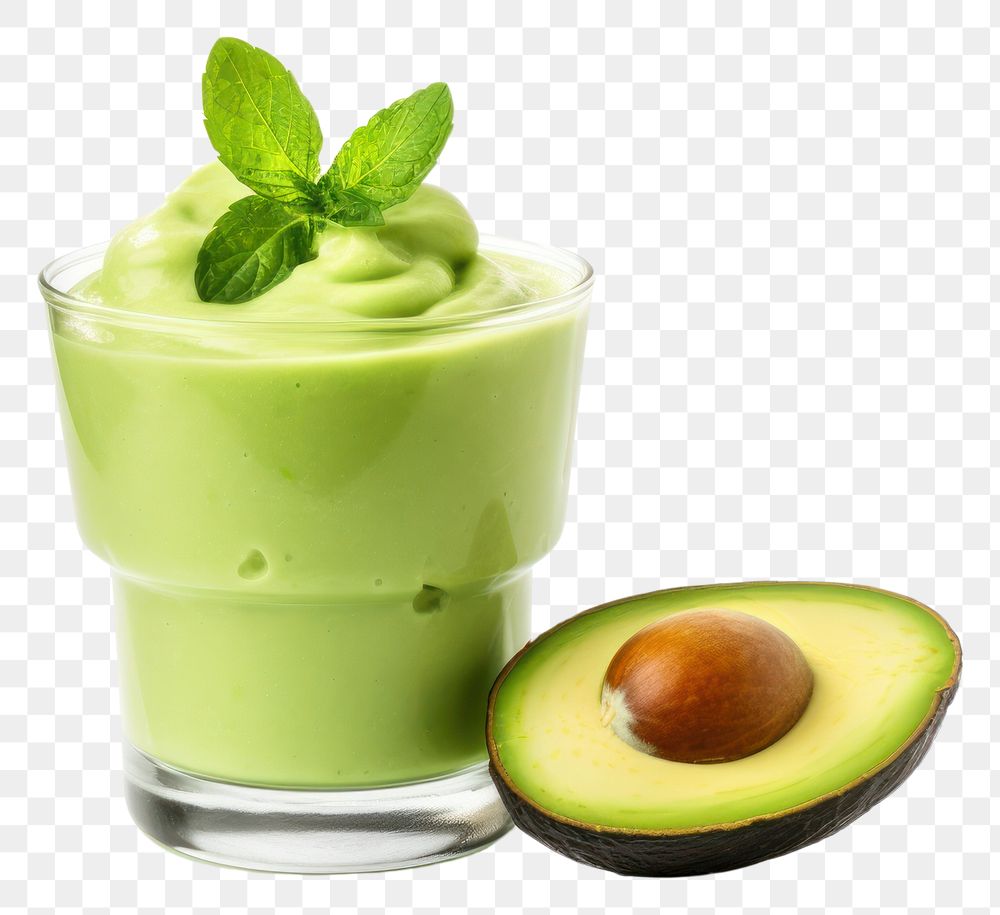 PNG Avocado avocado juice smoothie.