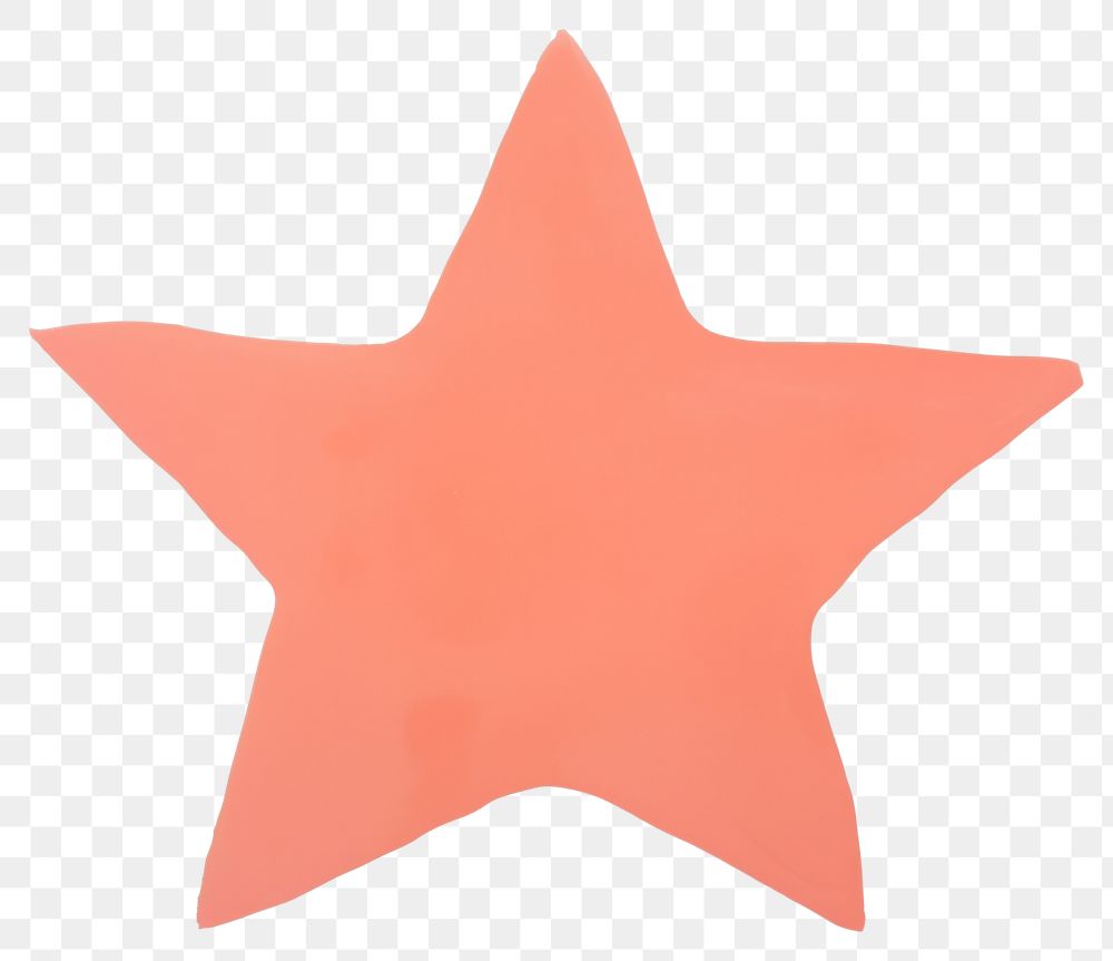 PNG Star minimalist form symbol shape creativity.