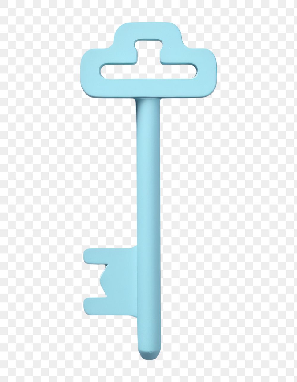 PNG Key key symbol blue.