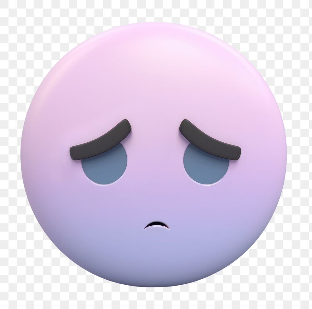 PNG Emoji face anthropomorphic representation.