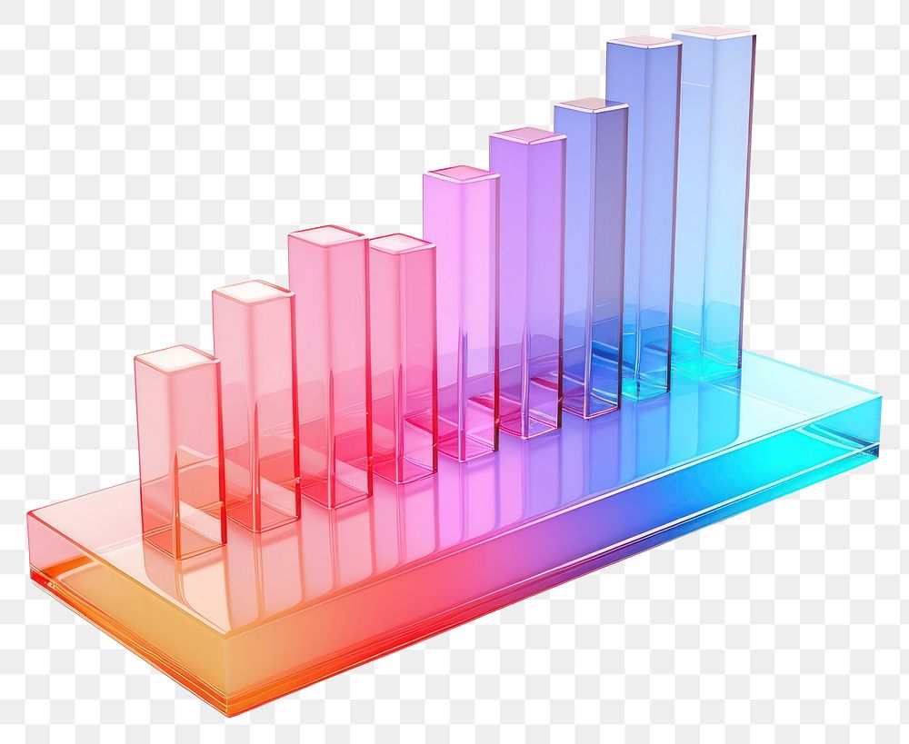 PNG Bar chart white background technology investment.