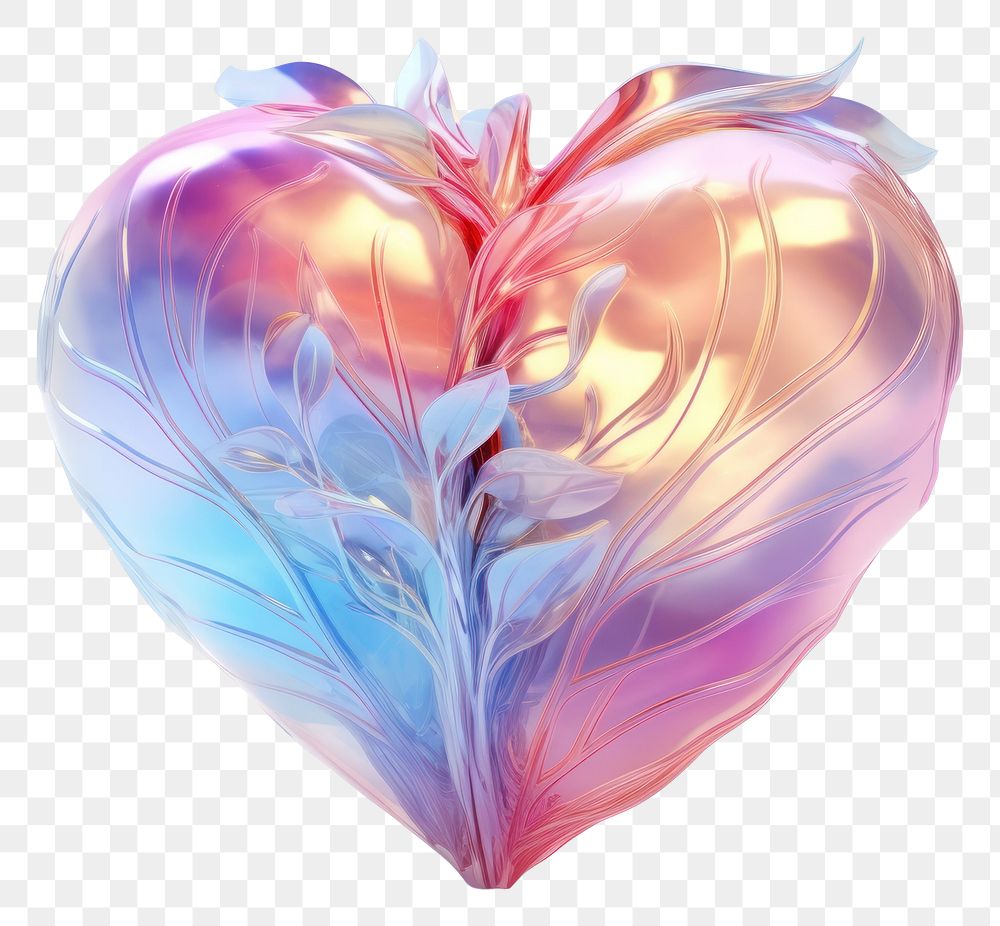 PNG Growing heart white background creativity abstract.