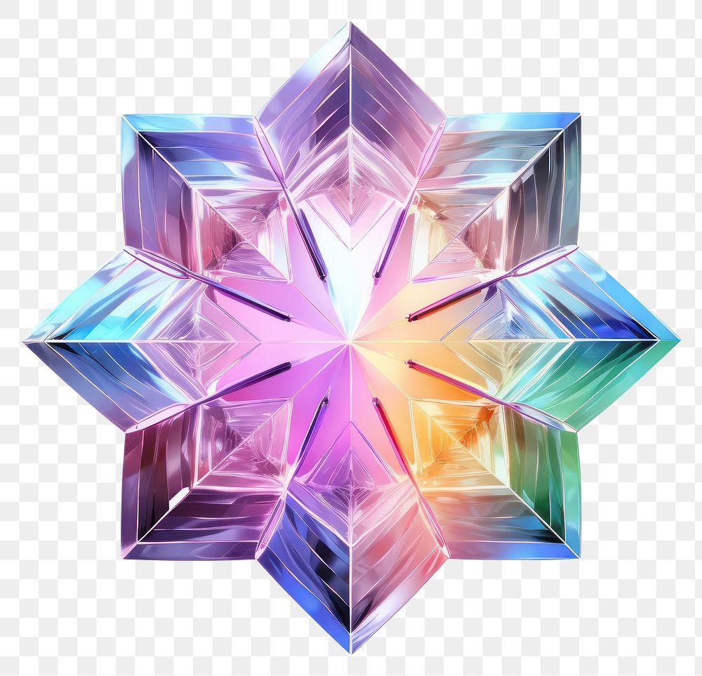 PNG Hexagon Snowflakes purple white background kaleidoscope.