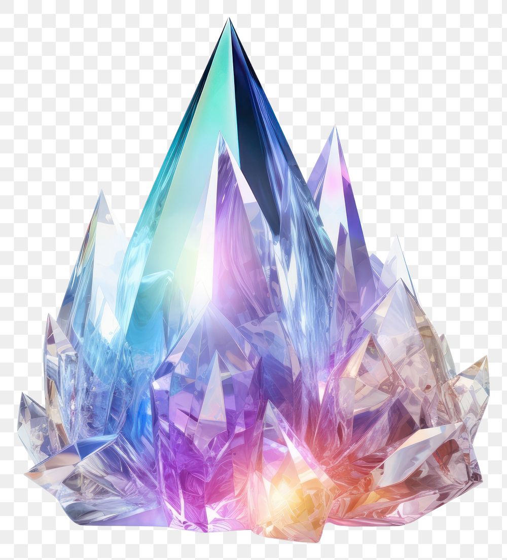 PNG Lighting gemstone amethyst crystal.