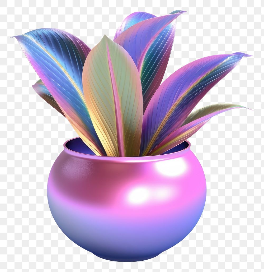 PNG Plant pot flower vase white background.