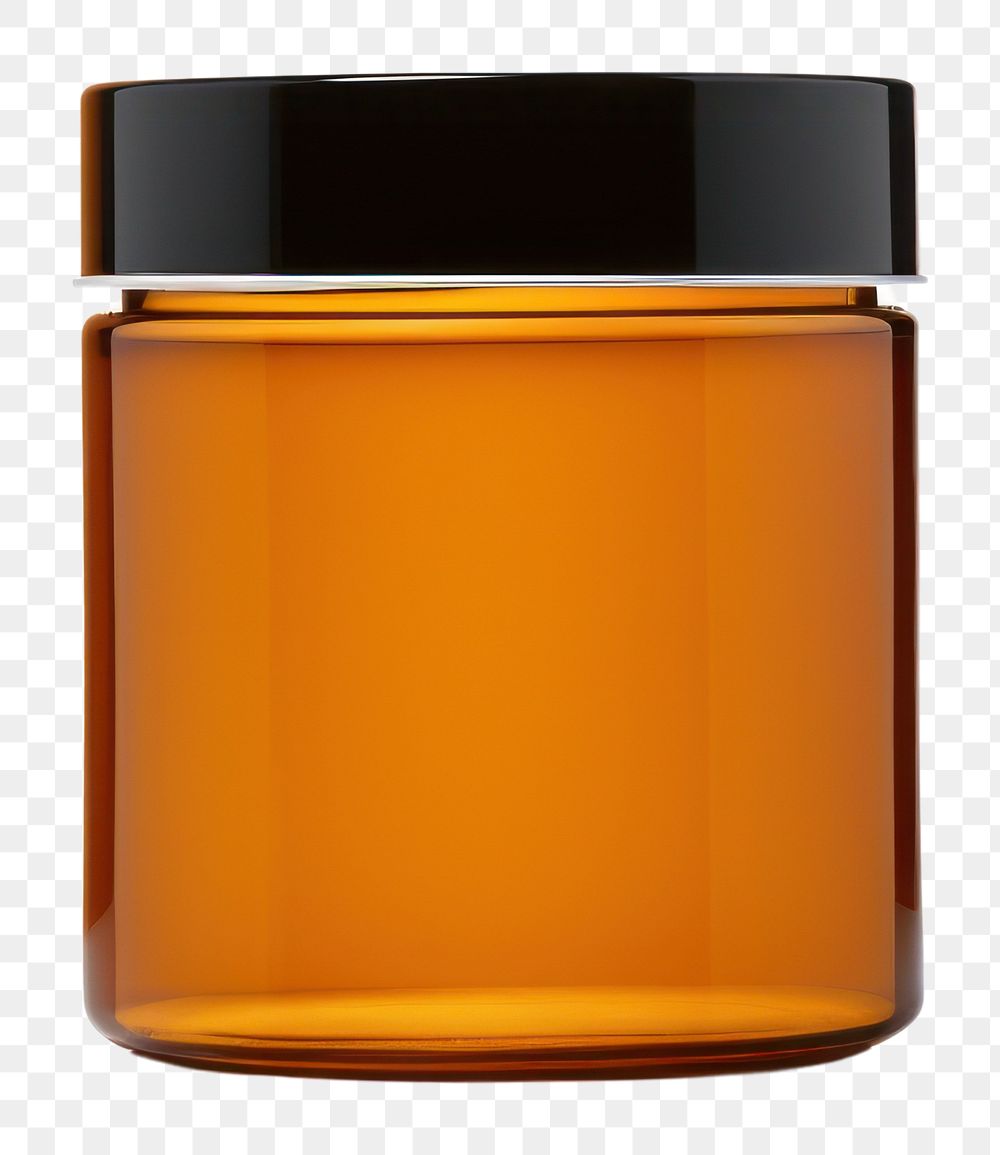 PNG Jar bottle mockup glass studio shot container.