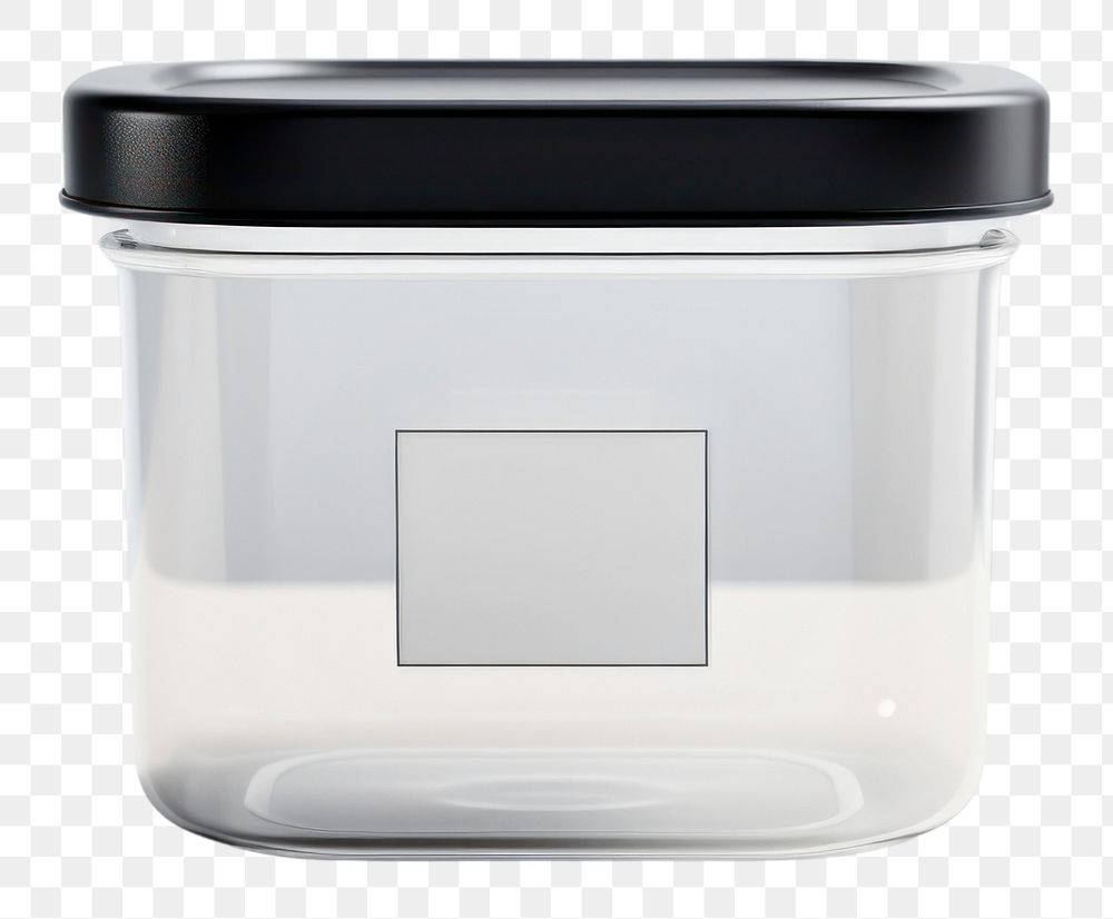 PNG  Food container packaging mockup jar studio shot drinkware.
