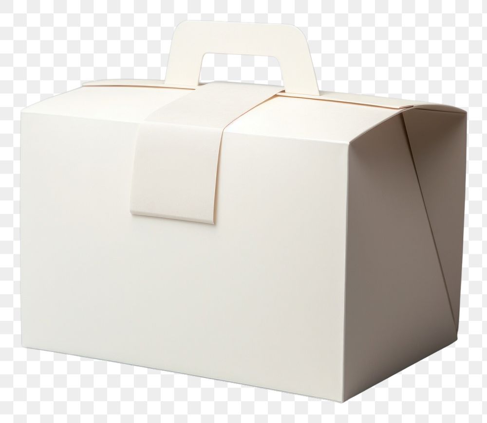PNG Food box packaging mockup paper cardboard carton.