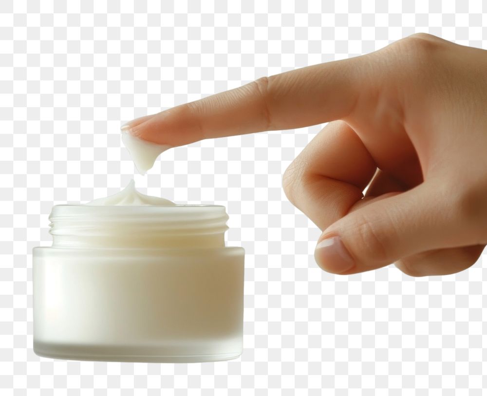 PNG Cosmetics finger cream milk.