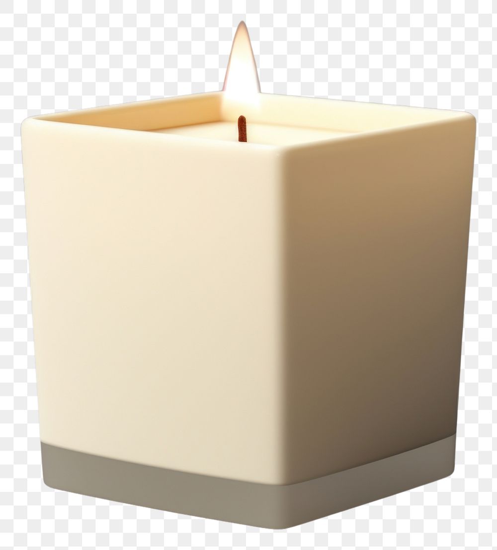PNG Candle packaging mockup simplicity rectangle cylinder.