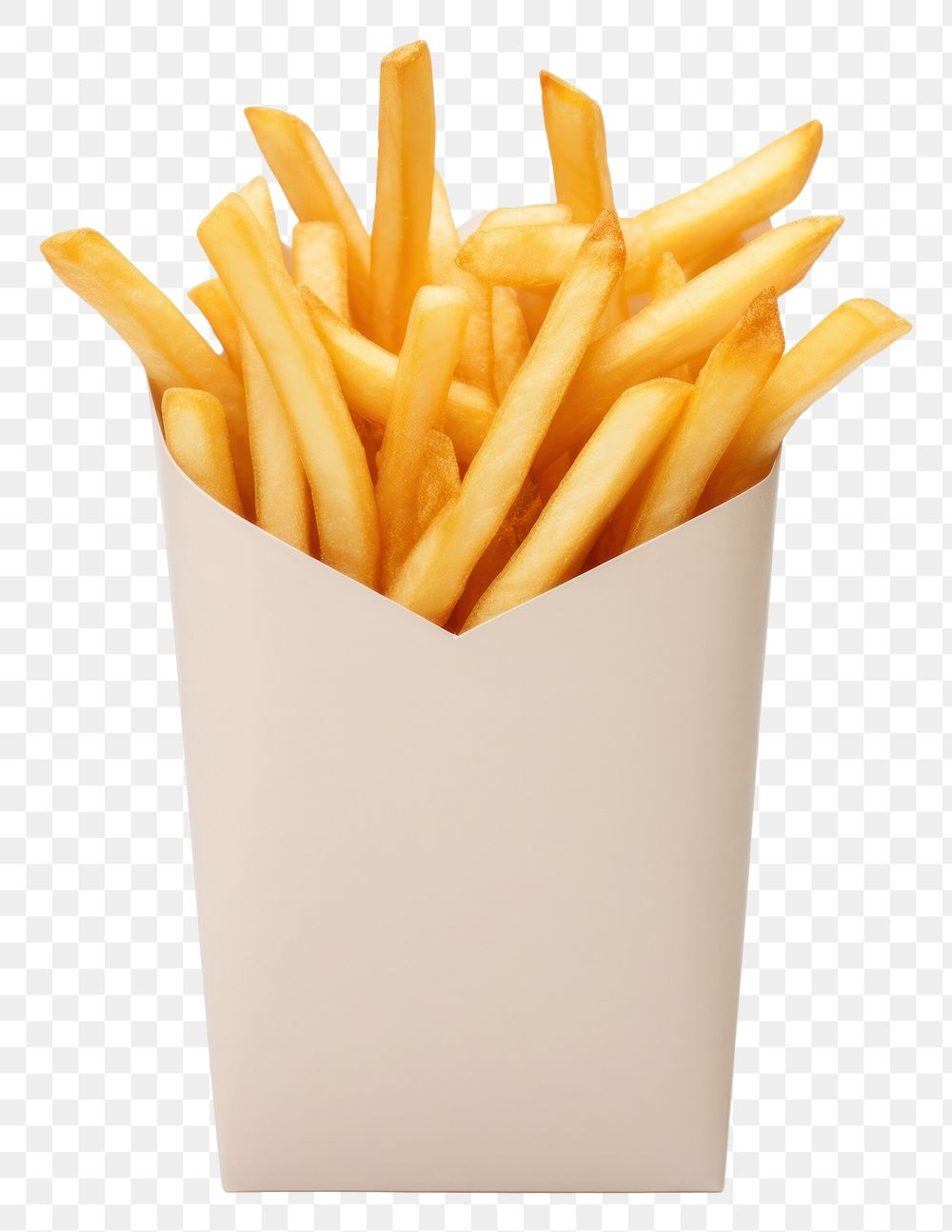 PNG Blank fries box ketchup food white background.