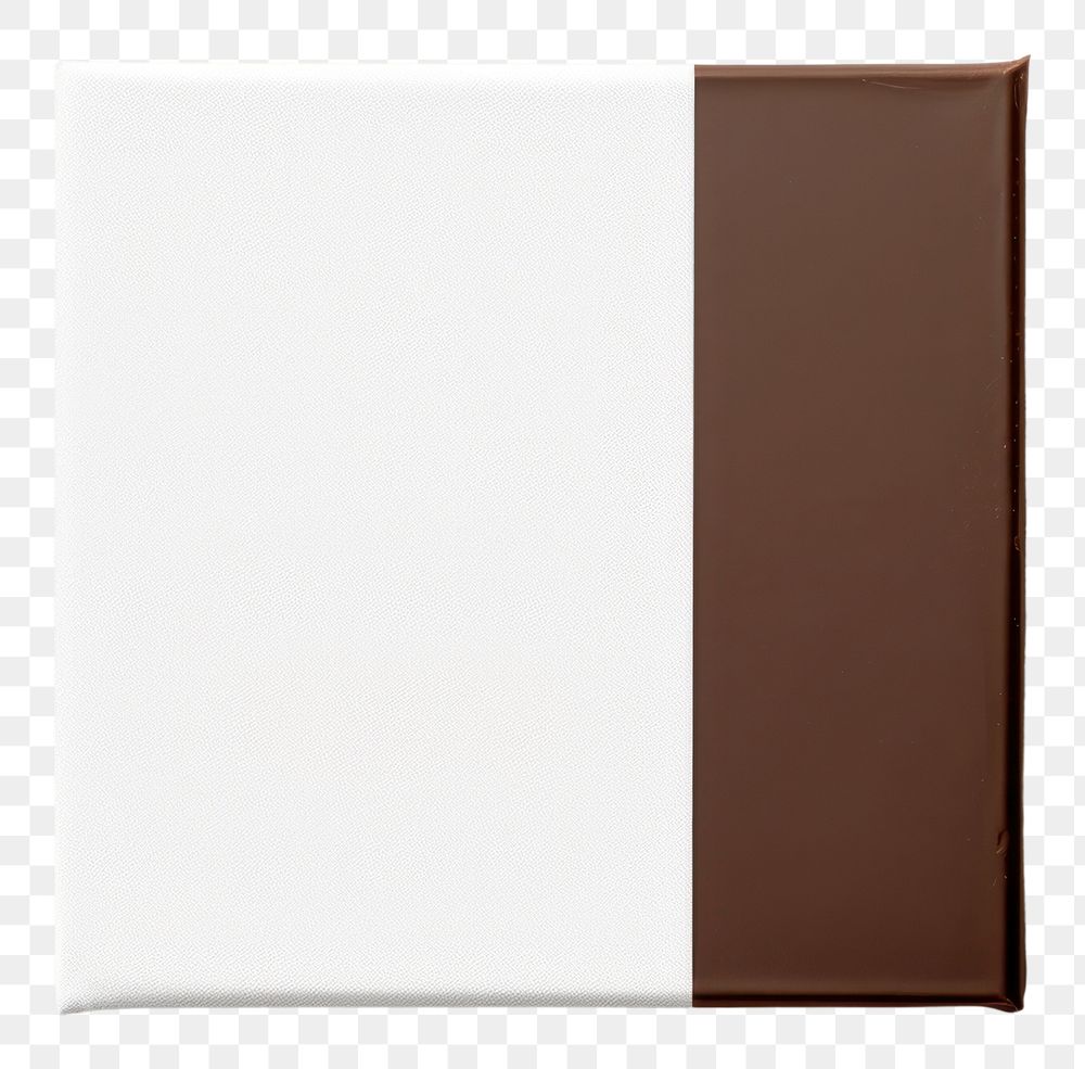 PNG Chocolate bar packaging mockup simplicity rectangle absence.