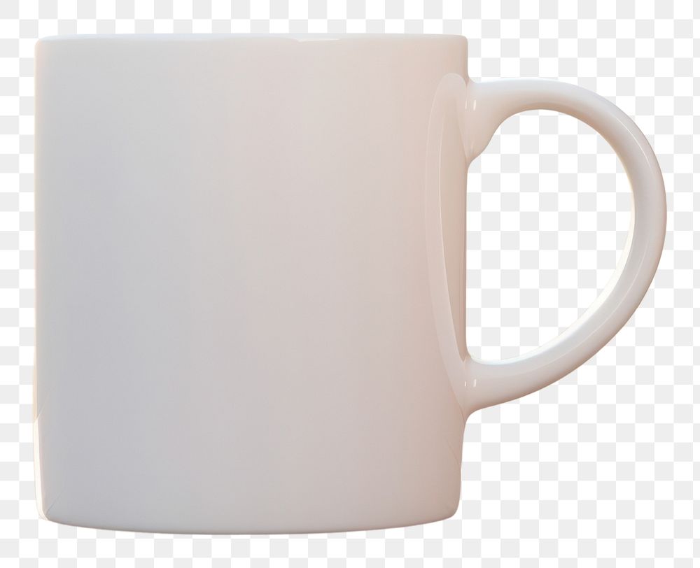 PNG Simple coffee cup mockup drink mug refreshment.
