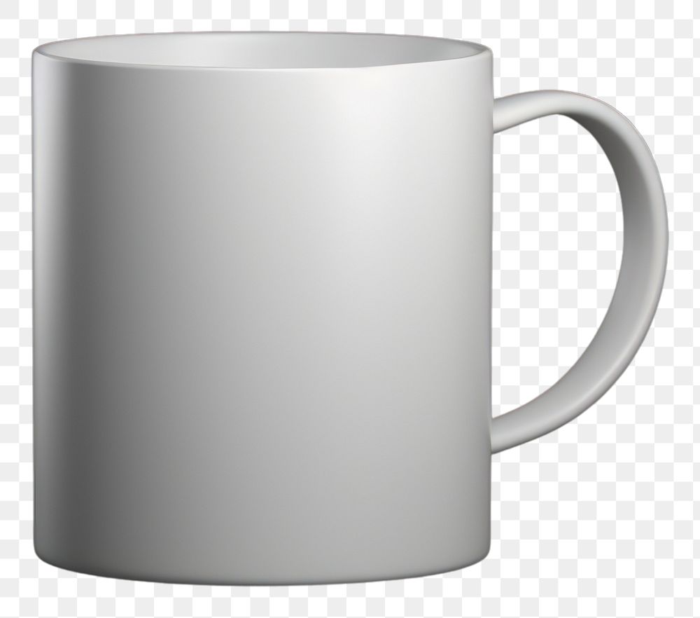 PNG Simple mug packaging mockup porcelain drink cup.
