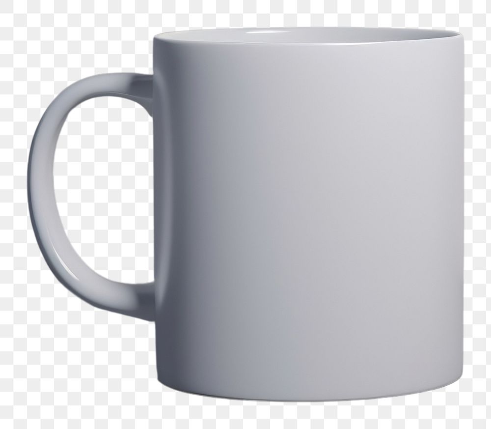 PNG Simple mug packaging mockup porcelain coffee drink.