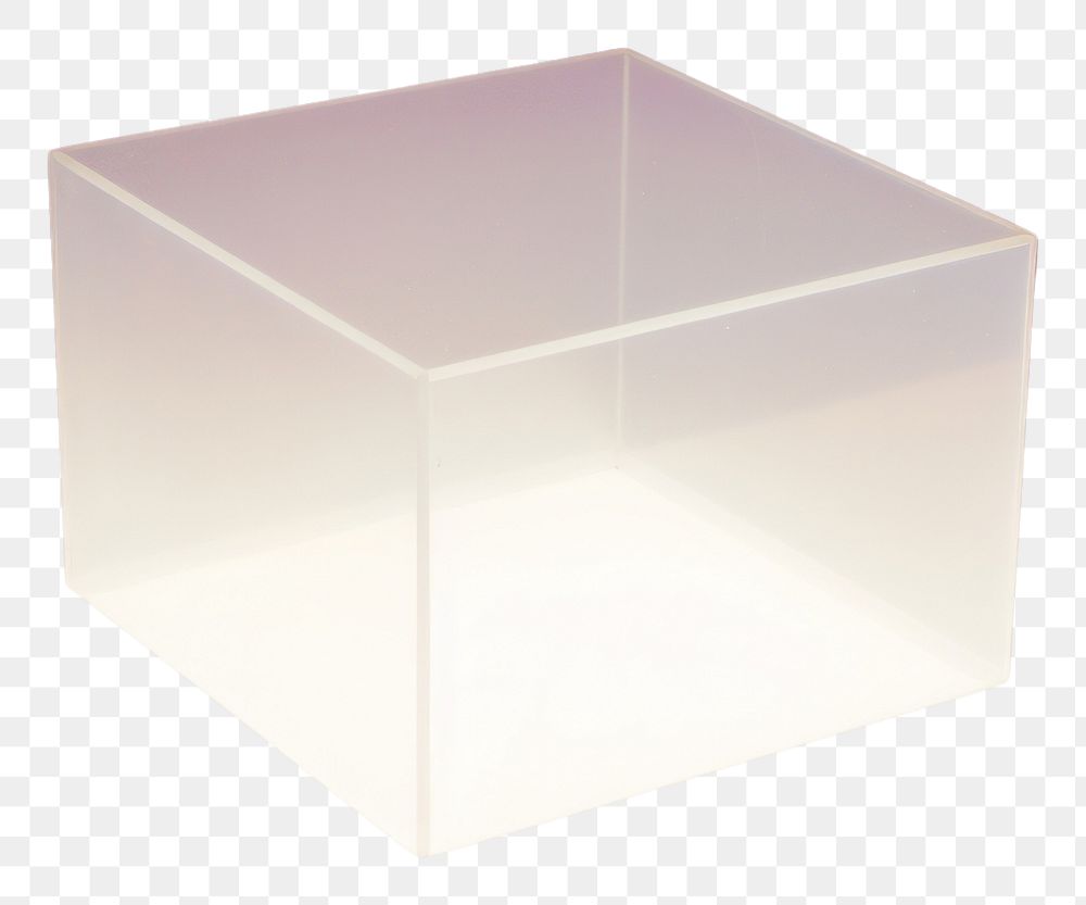 PNG Light Box Led Cube mockup light lamp box.