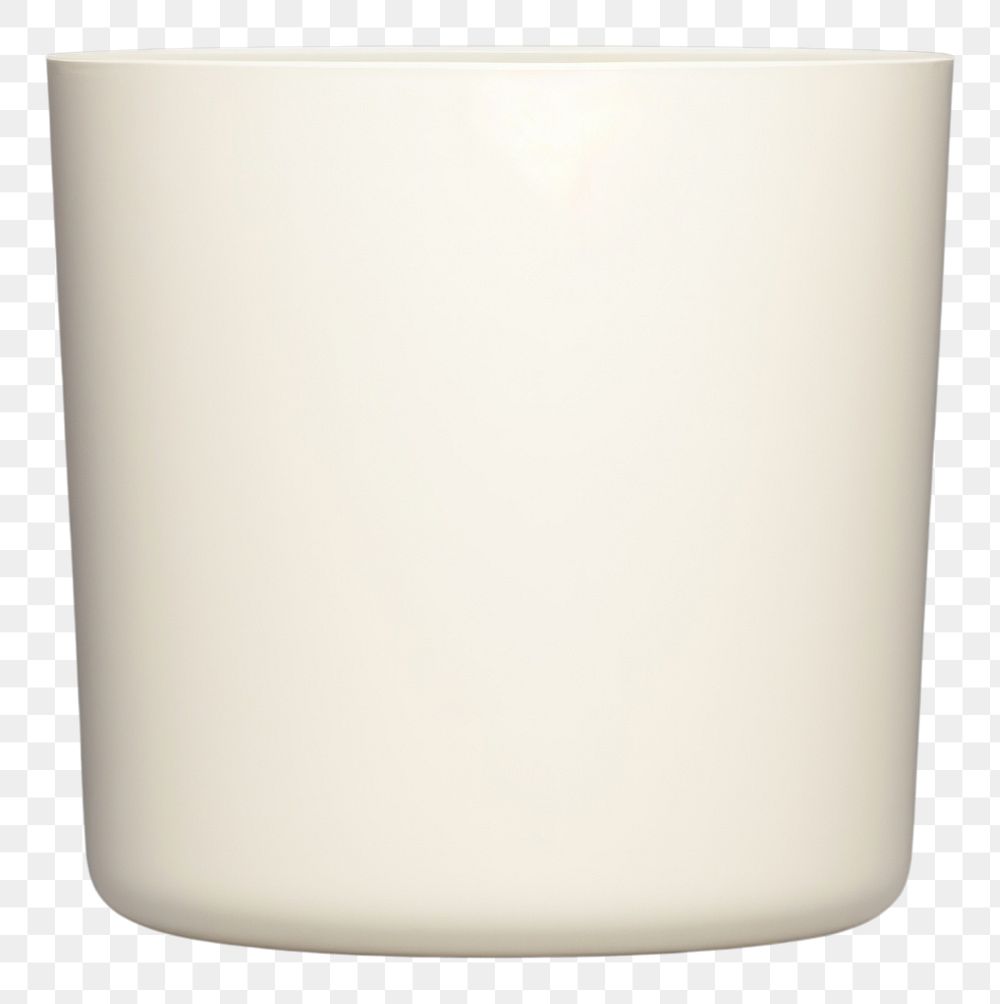 PNG Candle packaging mockup porcelain vase cup.