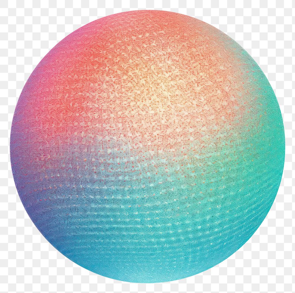 PNG Pastel risograph printed texture of a disco ball sphere white background astronomy.