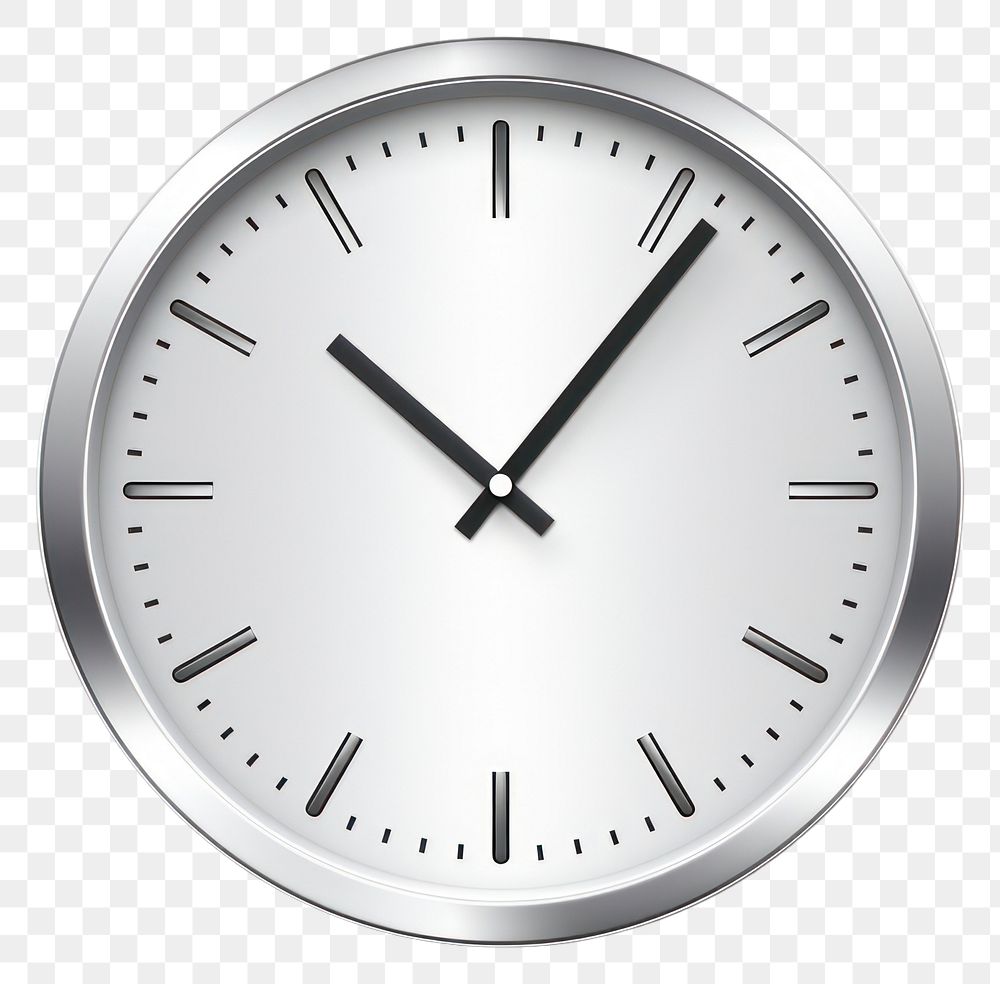 PNG Clock silver shape deadline.