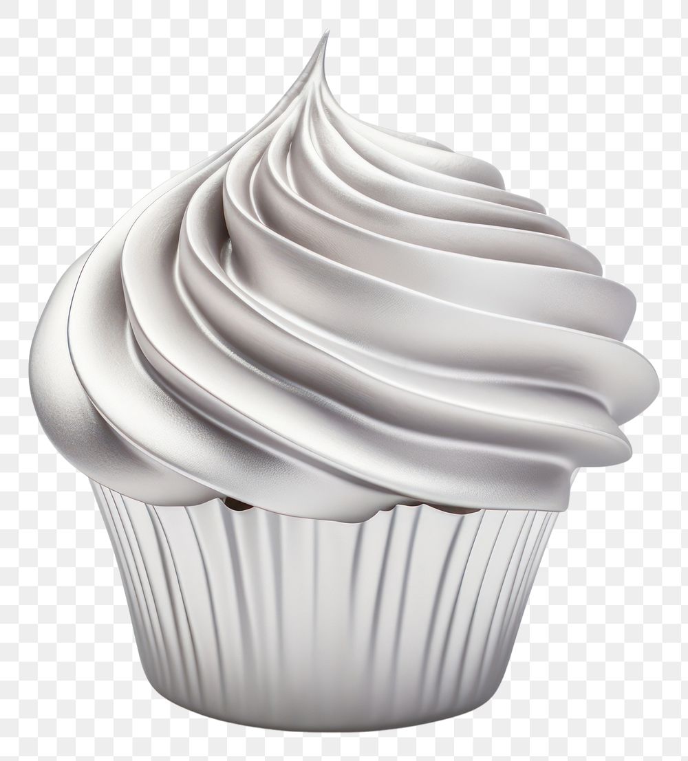 PNG Cupcake dessert icing cream.