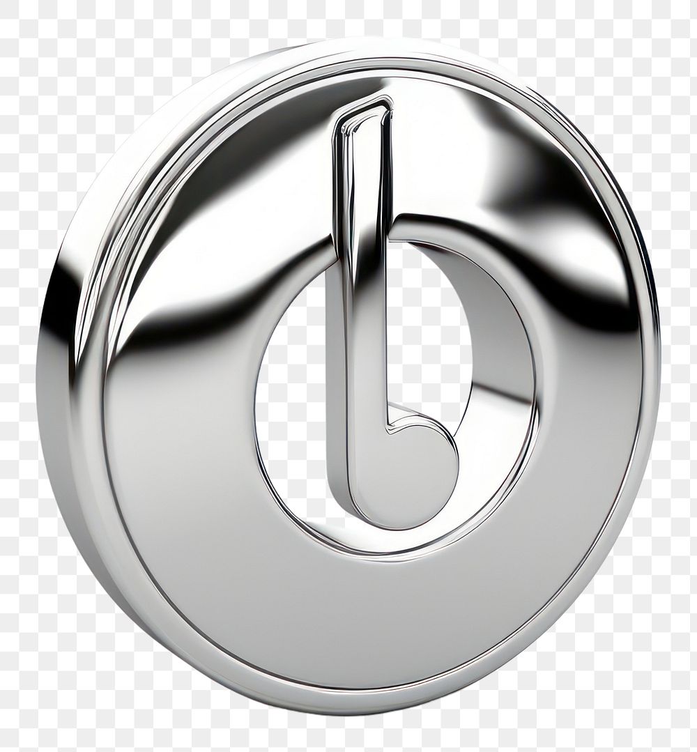 PNG Silver symbol shape shiny.