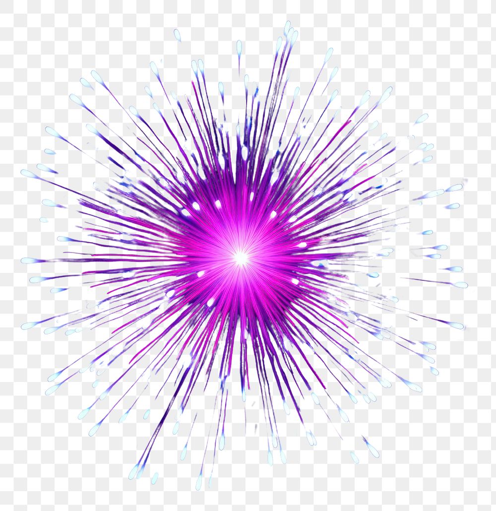 PNG Illustration firecracker neon rim light fireworks purple line.
