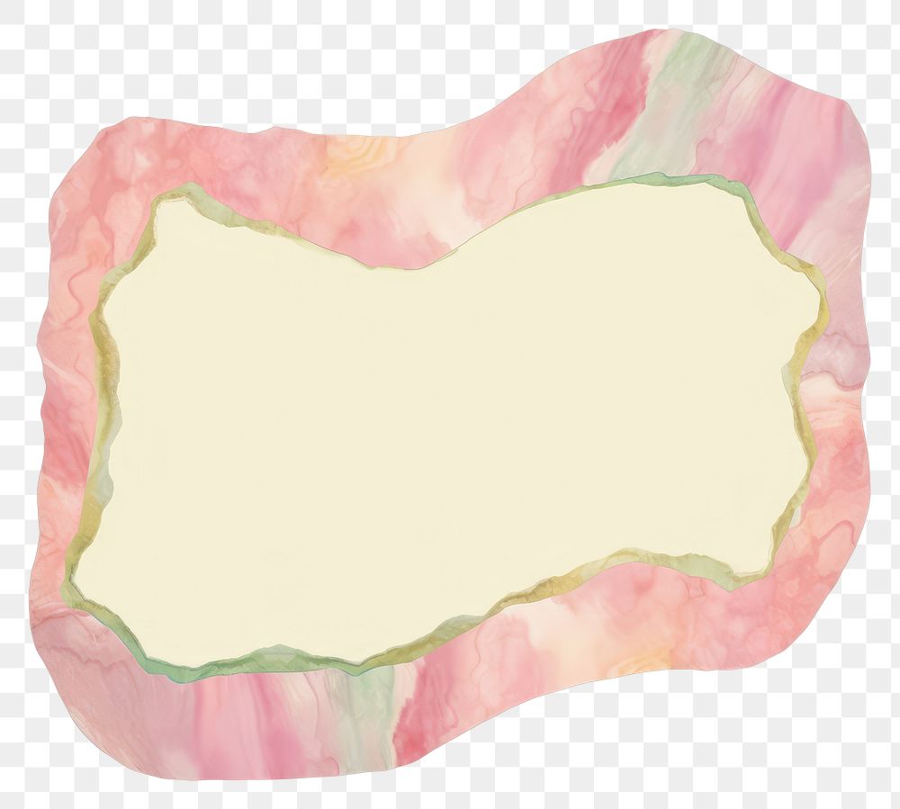 PNG Tropical marble distort shape abstract paper white background.