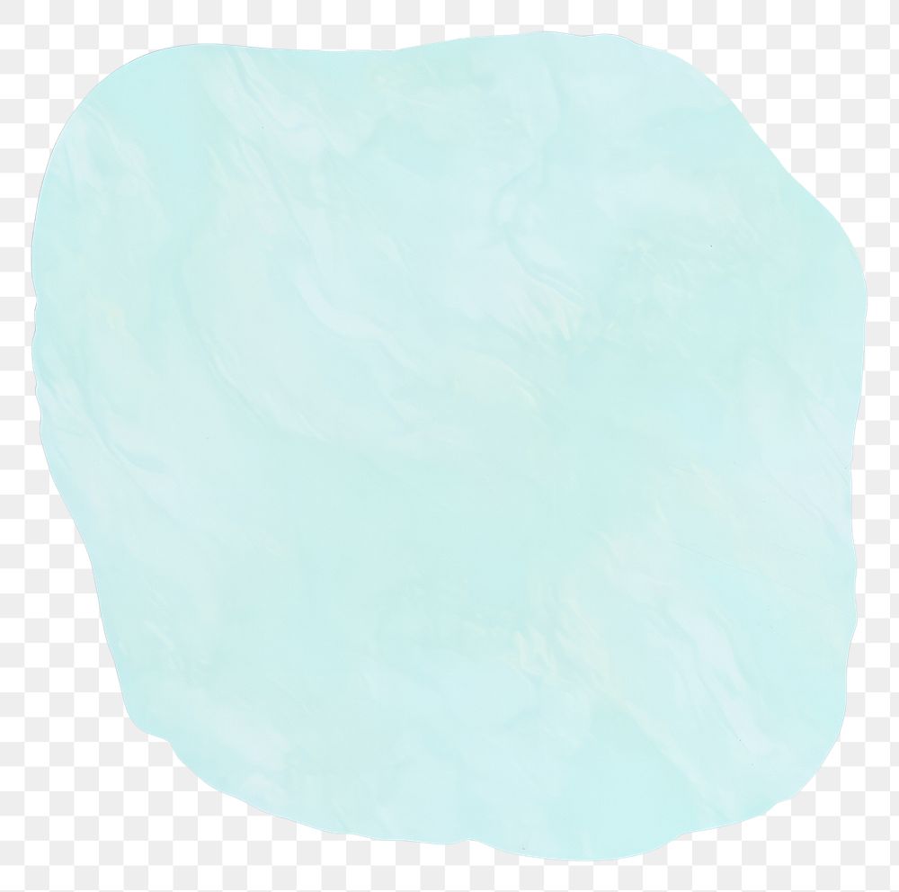 PNG Turquoise marble distort shape paper backgrounds abstract.