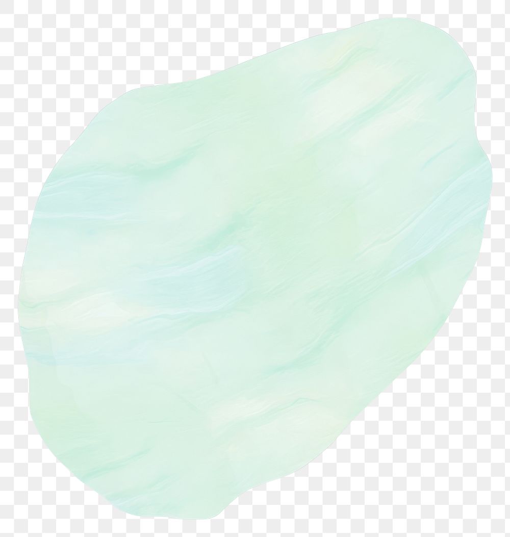 PNG Aqua marble distort shape abstract paper white background.