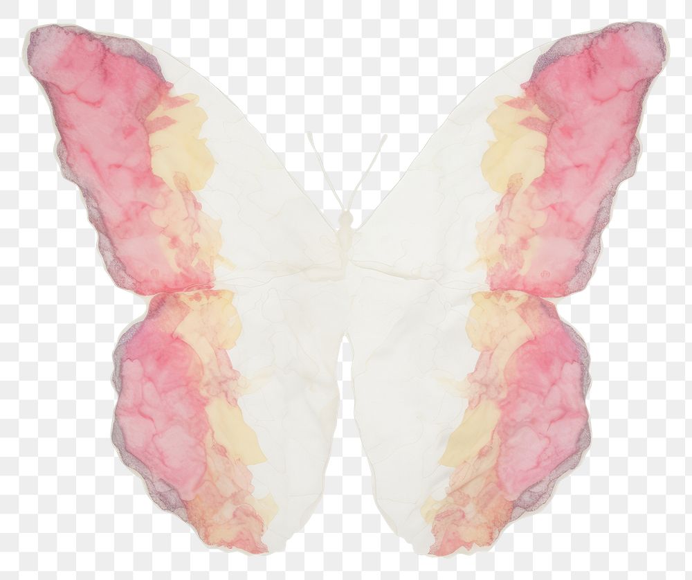 PNG Butterfly shape marble distort shape animal insect petal.