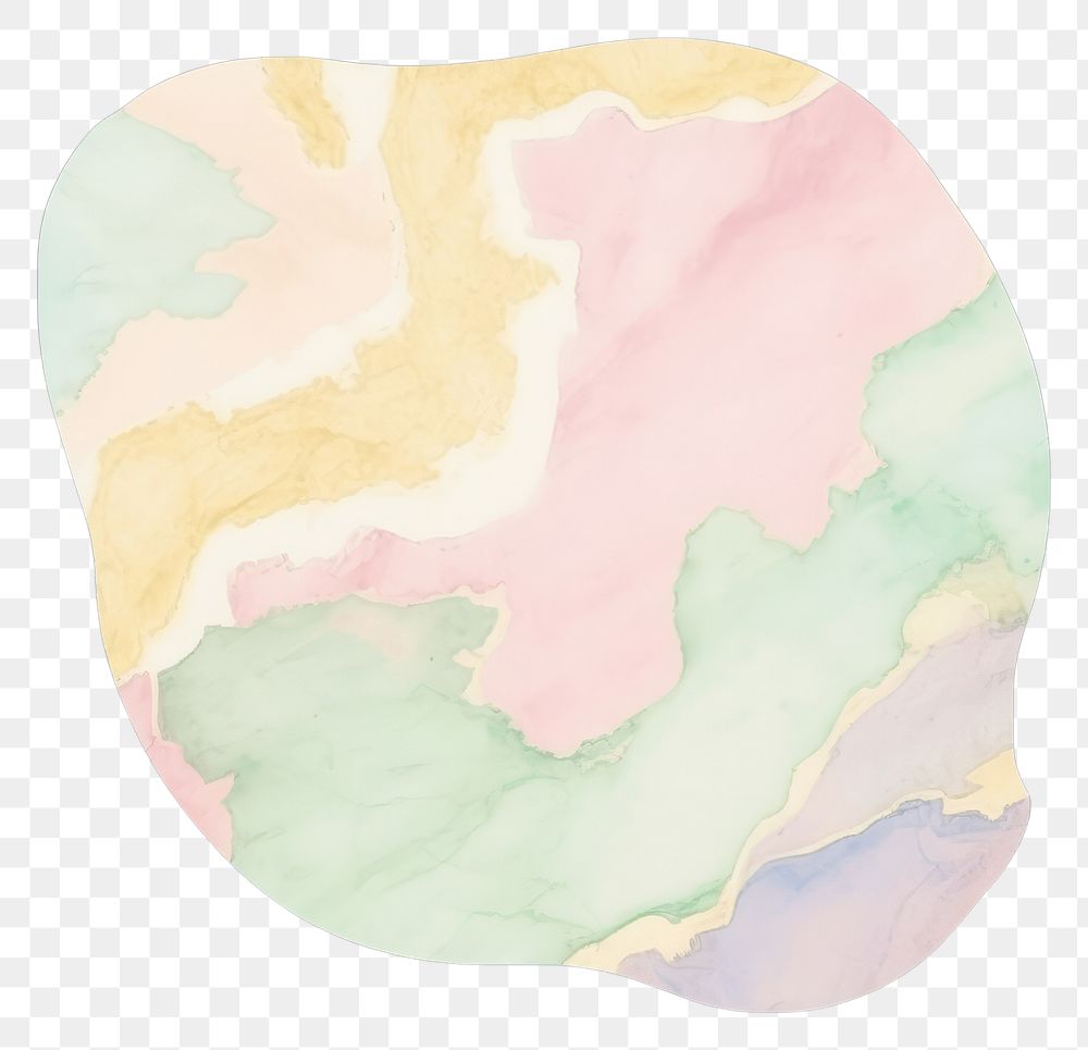 PNG Colorful marble distort shape backgrounds abstract paper.