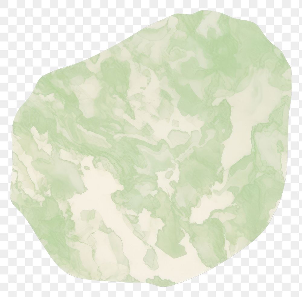 PNG Green marble distort shape gemstone jewelry mineral.