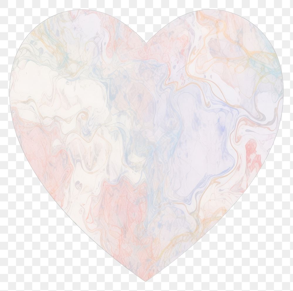 PNG Heart marble distort shape backgrounds abstract paper.