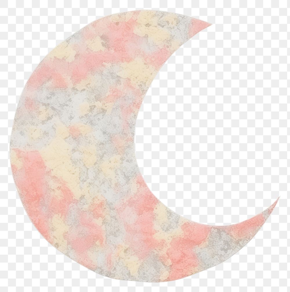 PNG Moon shape marble distort shape astronomy nature night.