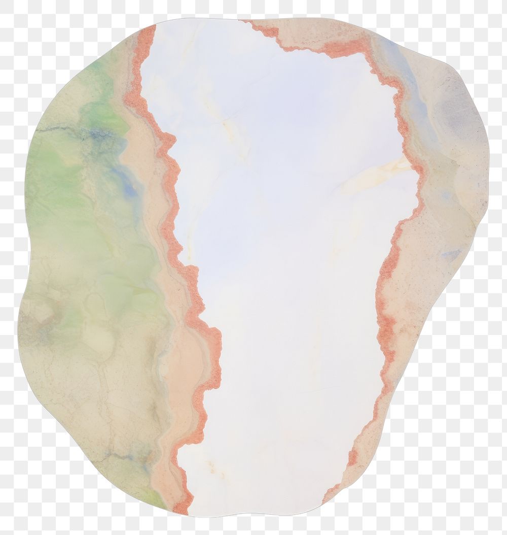 PNG Nature shape marble distort shape white background accessories bacterium.