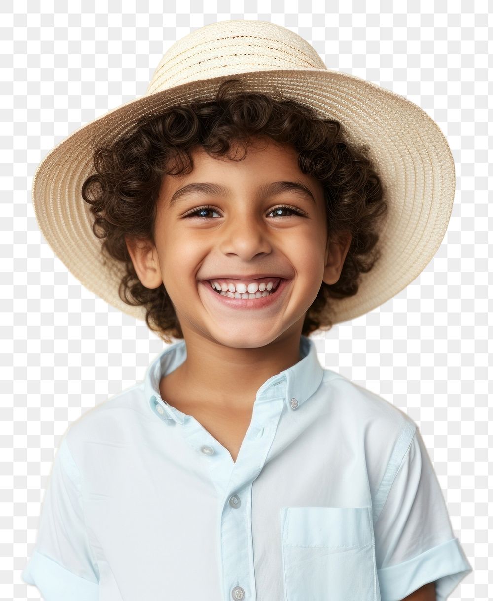 PNG Middle eastern boy in summer outfit smiling smile happy.